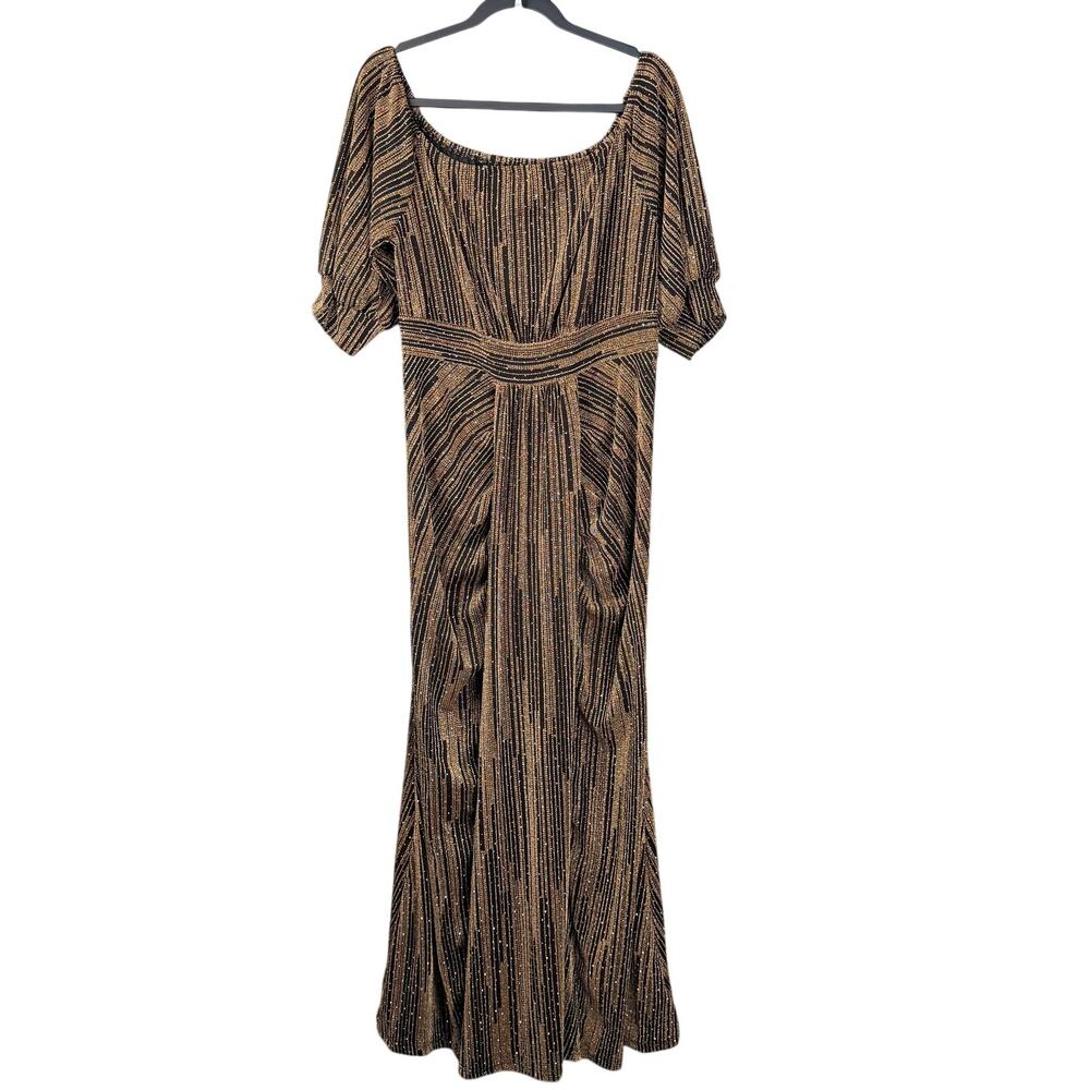 Plus Sz 1X Formal Off Shoulder Mermaid Maxi Cocktail Wedding Party Evening Gown